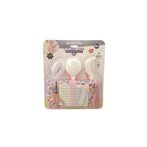 [AC21250012] Set de Cuidado Personal para Bebé Rosado 0m+(002303)