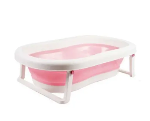 [AC212503133] Tina de Baño Portátil Plegable Rosada 0-24m (003850)