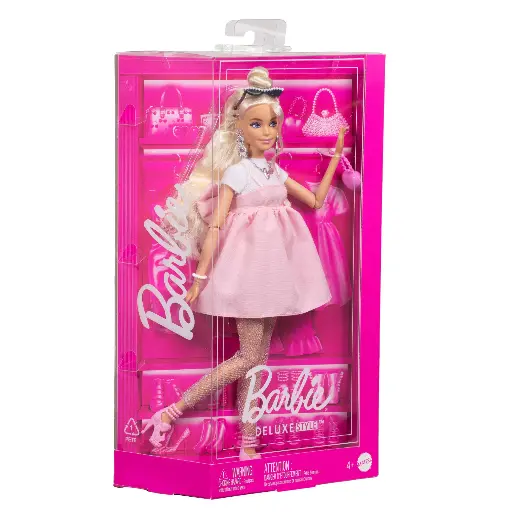 [MTHYV27] Muñeca Barbie Deluxe 4a+