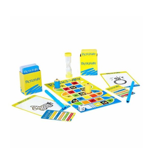 [MTJDX97] Juego de Mesa Pictionary 3 Niveles de Cartas 8a+