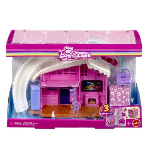 [MTJLG70] Muñeca Barbie Mini Land Displ/4 Surt/3 4a+