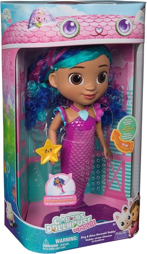 [BT6074338] Muñeca de la Casa de Muñecas de Gabby"s de Movie Gabbys la Sirena con Sonido 3a+