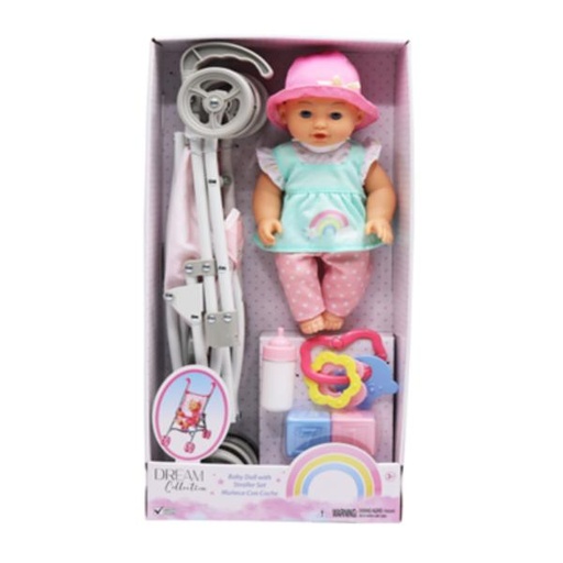 [GIG24143] Bebé con Coche Dream Collection 3a+