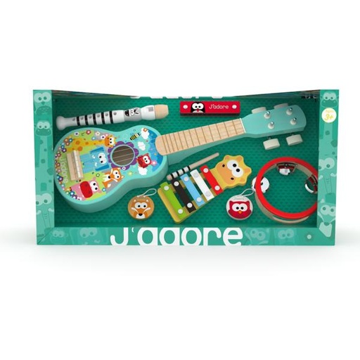 [JD838578] Set de 6 Instrumentos Musicales de Madera 3a+