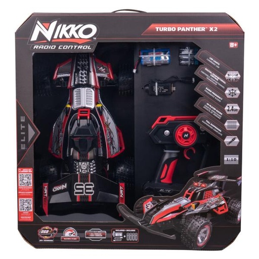 [NK19060] Carro Control Remoto Turbo Panther X2 Elite 7.4v 8a+