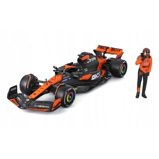 [MB1828040P] Carro Formula 1 Team Mclaren MCL38 Miami Grand Prix 2024 Oscar Piastri 81 14a+(018017)