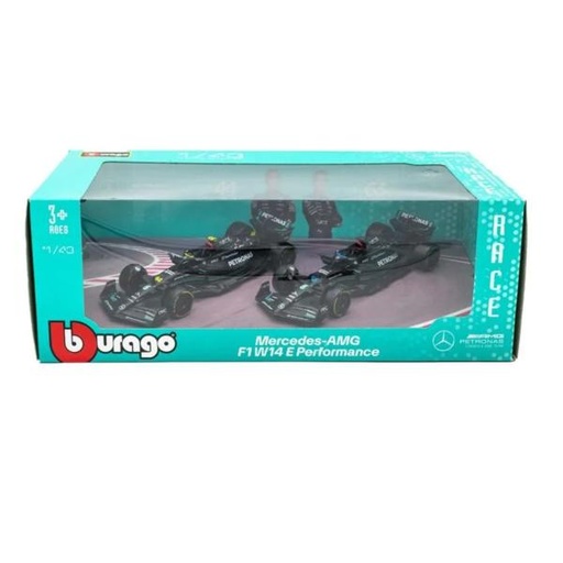 [MB1838201] Carro Formula 1 AMG Petronas F1W14 Set/2 Esc 1/48 3a+ (382019)
