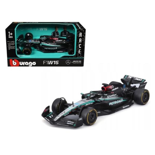 [MB1838208R] Carro Formula 1 AMG Petronas F1W15 Russell #63 Esc/1/48 3a+ (018079)