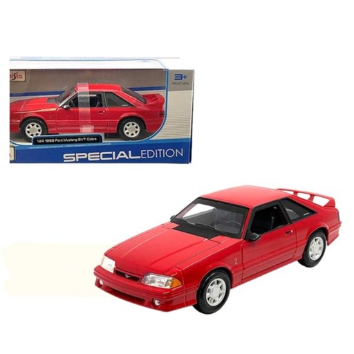 [MB32906] Carro Ford Mustang SVT Cobra 1993 Esc 1:24 3a+ (329060)