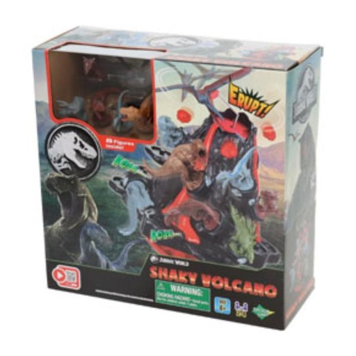 [EH07509] Juego de Mesa Jurassic World Shaky Volcano 4a+