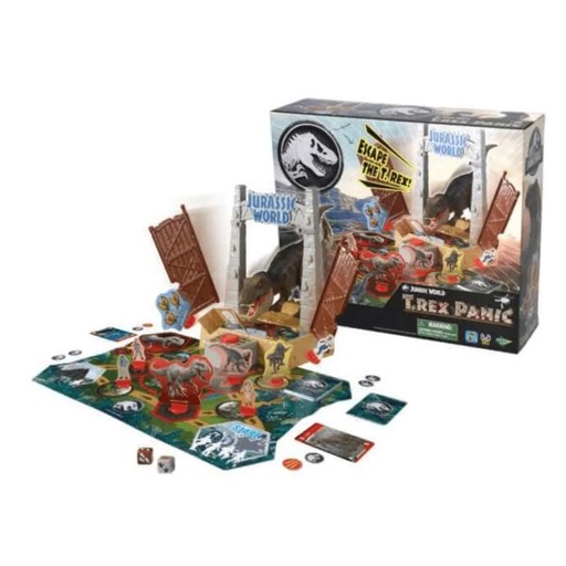 [EH07514] Juego de Mesa Jurassic World T-Rex Panic 6a+