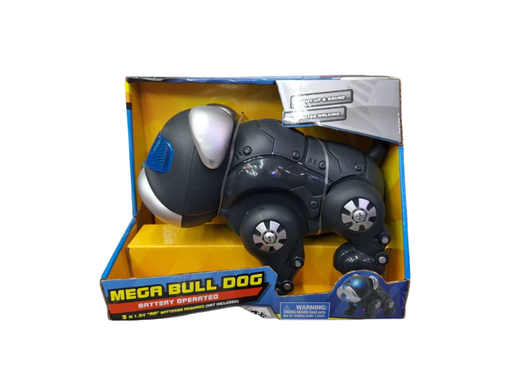 [GX80560] Robot de Perro Mega Bull Dog con Luz y Sonido 3a+