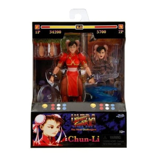 [JA35664] Figura Ultra Street Fighter Chun-Li 6" 13a+