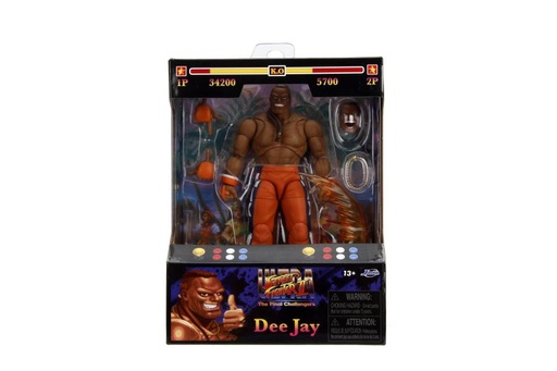 [JA34691] Figura Ultra Street Fighter II Dee Jay 6" 13a+