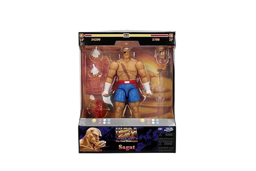 [JA35171] Figura Ultra Street Fighter II Sagat 7.5" 13a+