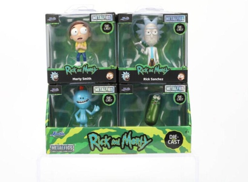 [JA85287] Figura  Metalfigs Rick and Morty Displ/12 Surt/4 8a+