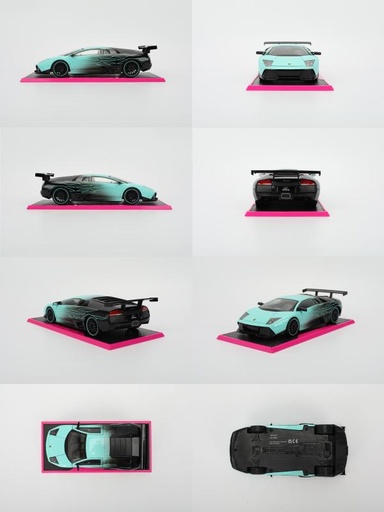 [JA35516] Carro Pink Slips Lamborghini Murciélago LP 640 1:24 8a+