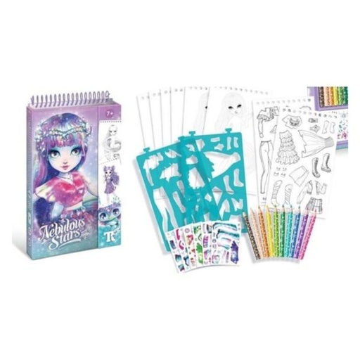 [SX11450] Libreta de Diseñadora Portatil Nebulous Stars Isadora Displ/8 7a+