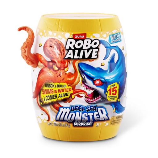 [ZU71155] Robo-Alive Monstruo de las Profundidades Marinas Surt/2 5a+