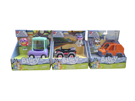 [BT18923] Figuras con Vehiculos de Bluey Surt/3 3a+