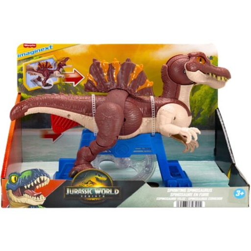 [MTJFR24] Imaginext Jurassic World Rebirth Espinosaurio Veloz 3a+