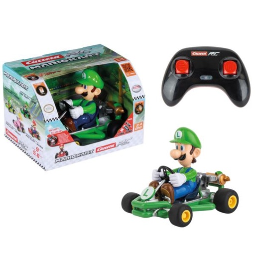 [CC200984] Carro Control Remoto 2,4GHz Mario Kart Luigi Esc 1:18 6a+(370200984)