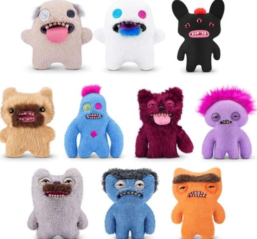 [ZU15727] Peluches Fuggler Monstruo Feo y Divertido Surt/10 4a+