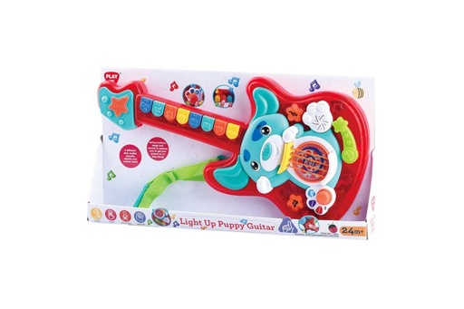 [PG1364] Guitarra c/Figura de Perrito con Luz y Sonidos 24M+
