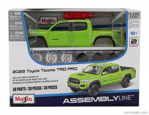[MB39539] Carro Toyota Tacoma TRD PRO 2023 de Armar Esc:1:27 8a+