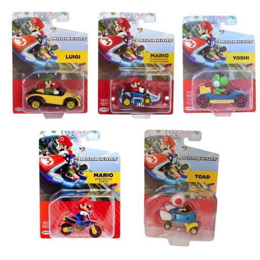 [JP430504] Vehiculos Nintendo Mario Kart Surt/5 3a+