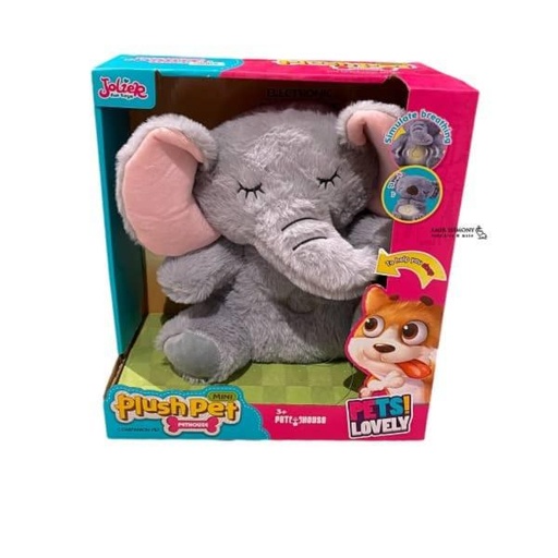 [WWMC1108E] Peluche con Luz y Sonido de Elefante 3a+ (460293)