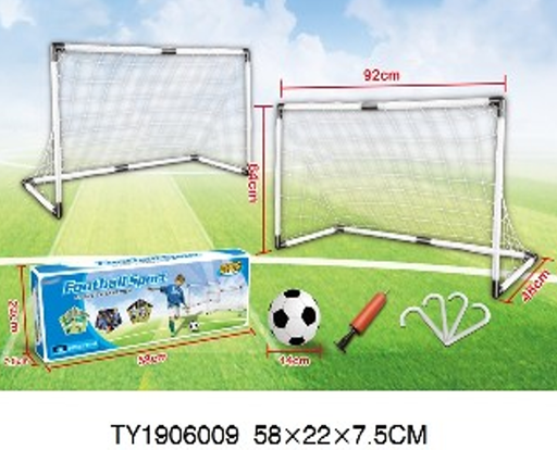 [WWAZ888] Set de 2 Marcos de Cancha de Futbol con Accesorios 3a+ (448550)