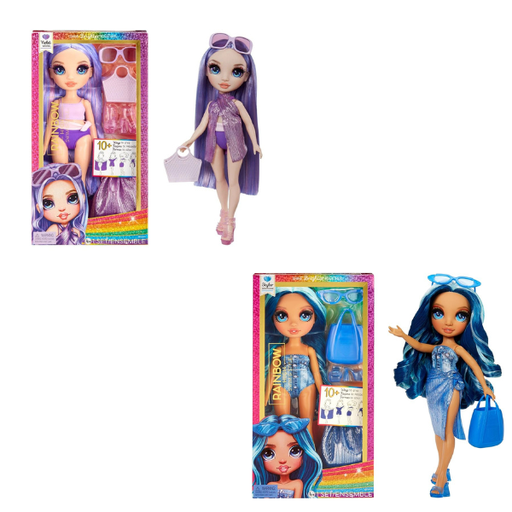 [MG507291] Muñeca Rainbow High Skyler y Violet Surt/2 4a+(507314-507307)