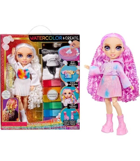[MG507581] Muñeca Rainbow High Color y Creativa Lavable 4a+