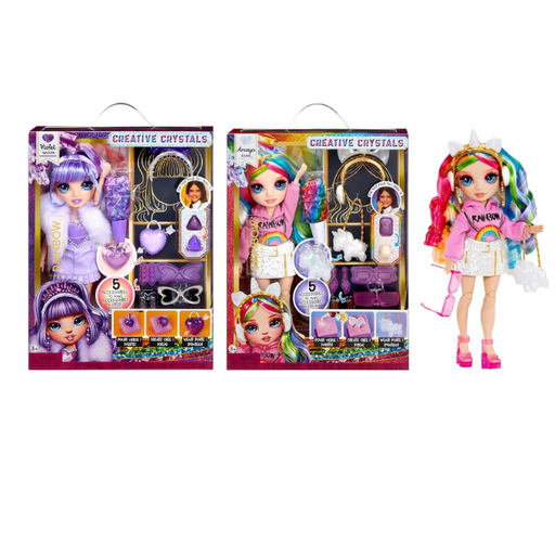 [MG522898] Muñeca L.O.L Creative Crystals Violet y Amaya Surt/2 8a+ (523321-523161
