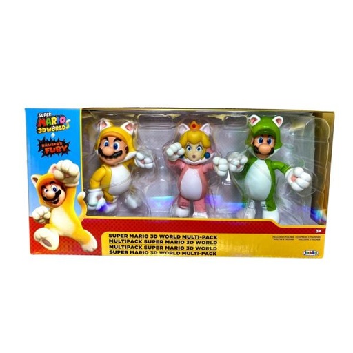 [JP410414] Figuras Nintendo Super Mario 3D World Set/3 3a+