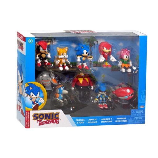 [JP416124] Figuras de Sonic the Hedgehog Set/10 3a+