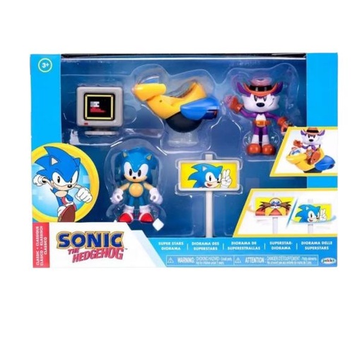 [JP428134] Figuras Clasicas de Sonic the Hedgehog  Sonic vs Fang 3a+
