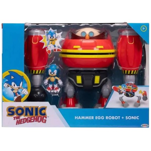 [JP428154] Figura Sonic the Hedgehog Hammer Egg Robot & Sonic 3a+