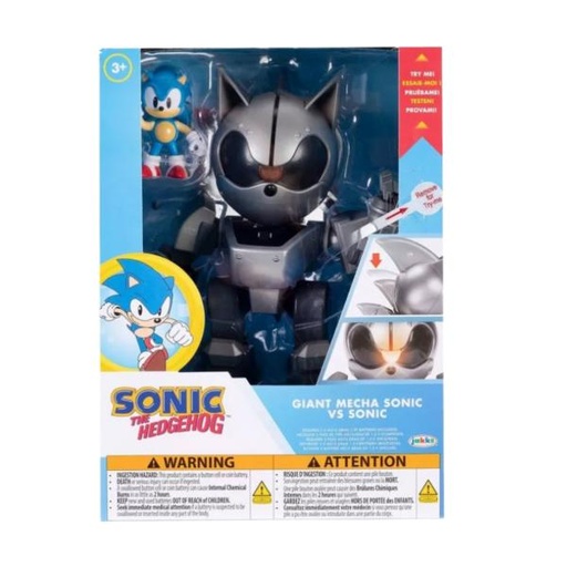 [JP429844] Figuras de Sonic the Hedgehog Giant Mecha Sonic  vs Sonic 3a+
