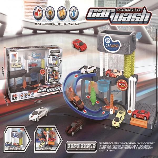 Parqueo Autolavado de Carros Luz Y Sonidos 3a+ (441100) | Jugueterías TOYS