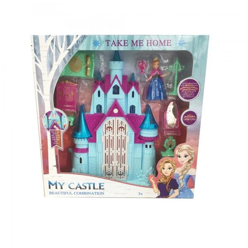 [WWSG2996N] Castillo Hermosa Combinación con Accesorios Luz y Sonidos 3a+(443715)