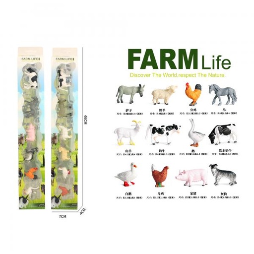 [WWKZ005F] Mini Animales de la Granja Farm Life 3a+ (Venta unitaria / Se venden por Separado)