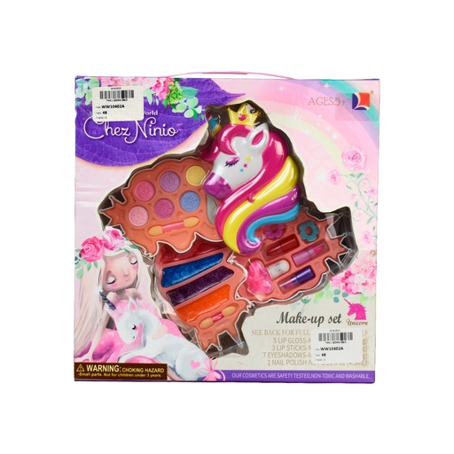 [WW10402A] Maquillaje Chez Ninio Estuche de Unicornio Grande 5a+ (441063)