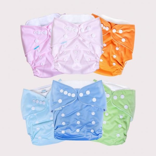 [AC29610012] EcoPañal Lavable Ajustable Surt/6 3-16Kg (100126)(260080)