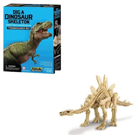 [4M3221] Cava y Arma Tu Fósil Tyranosaurus Rex Kids Labs 8+