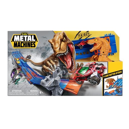 [ZU6740] Pista Metal Machines Ataque Raptor 4 en Linea 4a+