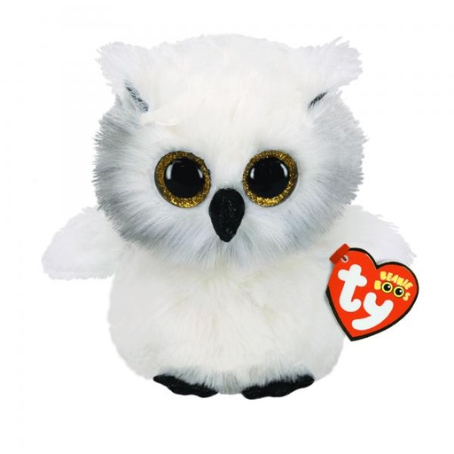[BTTY36305] Peluche Beanie Boos Búho Blanco Austin Regular
