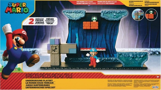 [JP404274] Juego Diorama Subterráneo Super Mario 9pzs 3a+