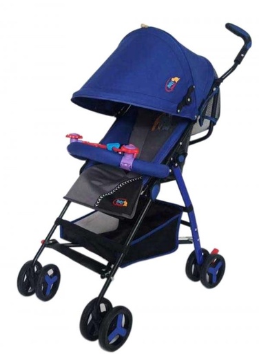 [FDAH130BG] Coche Sombrilla p/Bebé Azul c/ Gris Est de Animales (444712)(439138)